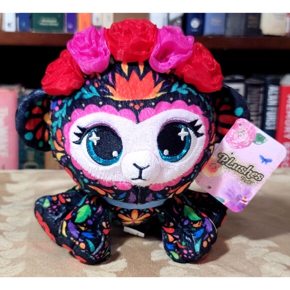 P*Lushes Pets Sofia Lopez Collectors Edition Dia de los Muertos Secret Garden 8" - Picture 13 of 16